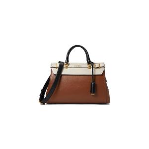 ゲス GUESS Sestri Luxury Satchel レディース ハンドバッグ かばん Cognac Multi