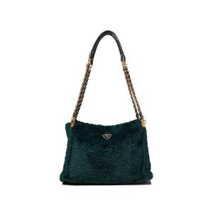 ゲス GUESS  Maranta Small Shoulder Satchel レディース ハンドバッグ かばん Forest