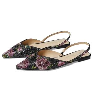 ベッツィジョンソン Blue by Betsey Johnson Vance ミュール レディース フラット シューズ Black/Pink Flor｜orange-orange