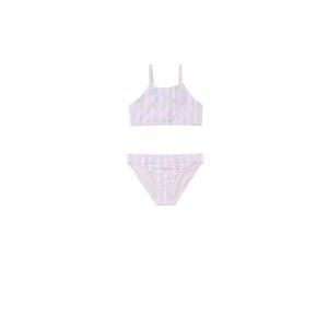 Roxy Kids   Pineapple Line Crop Top Set Swimsuit (...