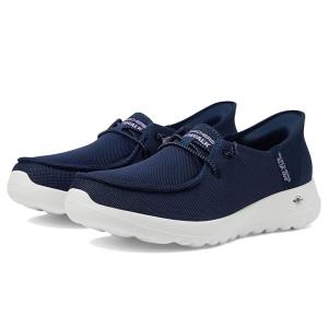スケッチャーズ SKECHERS パフォーマンス ゴーウォーク Joy Idalis ハンズフリー スリップインズ レディース スニーカー Navy/