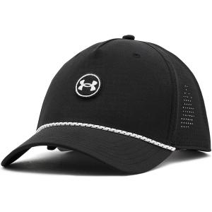 アンダー アーマー Under Armour Driver スナップバック メンズ 帽子 ハット Black/White