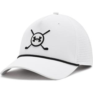 アンダー アーマー Under Armour Driver スナップバック メンズ 帽子 ハット White/White 1