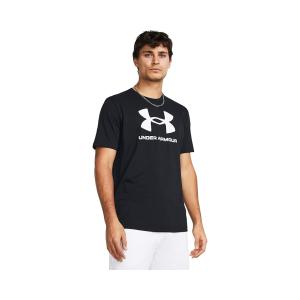 アンダー アーマー Under Armour Sportstyle Logo Short Sleeve Tシャツ メンズ トップス Black/Whi