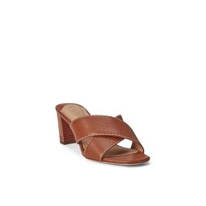 ローレン ラルフローレン LAUREN Ralph Lauren Freddi Sandal レディース ヒール パンプス Deep Saddle T｜orange-orange