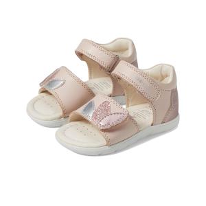 GEOX ジェオックス Kids  Alul 20 Sandal (Toddler) キッズ・ジュニア Sandals Light Rose/Silv｜orange-orange