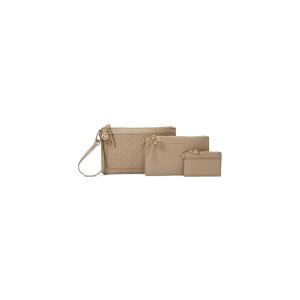 アンクライン Anne Klein  Ak 3 Piece Pouch Set With Woven...