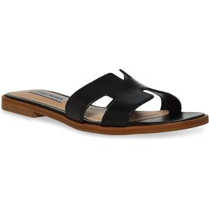 スティーブマッデン Steve Madden Hadyn レディース サンダル Black レザー