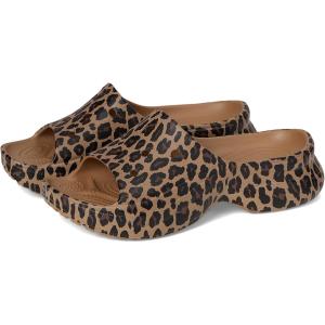 クロックス Crocs Bae スライド レディース サンダル Sepia/Leopard