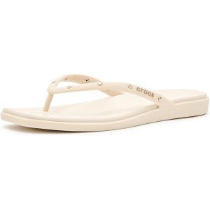 クロックス Crocs Miami Flip Flops レディース サンダル Almond Tint