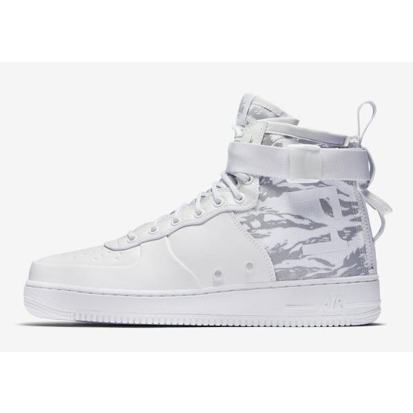 ナイキ NIKE Air Force 1 メンズ エアフォース 1 Mid PREMIUM WHIT...