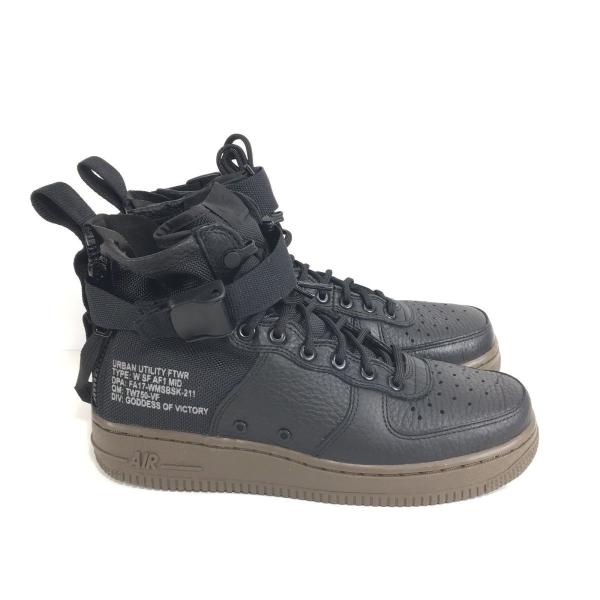 ナイキ NIKE エアフォース1 Air Force 1 レディース High Black Dark...