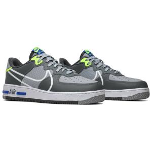 ナイキ NIKE エア フォース 1 Air Force 1 React Low Wolf Grey...