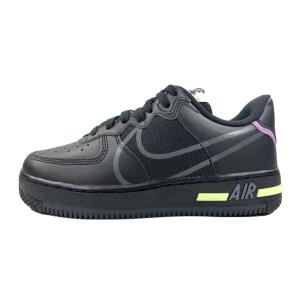 エア フォース 1 NIKE AIR FORCE LE GS ナイキ レディース BLACK/BLACK