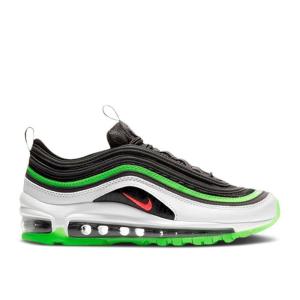 ナイキ NIKE エアマックス97 Air Max 97 City Pride Dallas Home Shoes GS Grade School Casual Sneakers CI4427-001 ローカット Black Green Red White