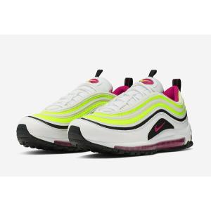ナイキ NIKE エアマックス 97 Air Max Running Shoes メンズ CI9871-100 スニーカー White Yellow Pink Black