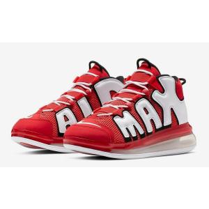 ナイキ NIKE エア モア アップテンポ Air More Uptempo 720 QS 2 Basketball Shoe メンズ CJ3662-600 バスケット バッシュ スニーカー Red White Black