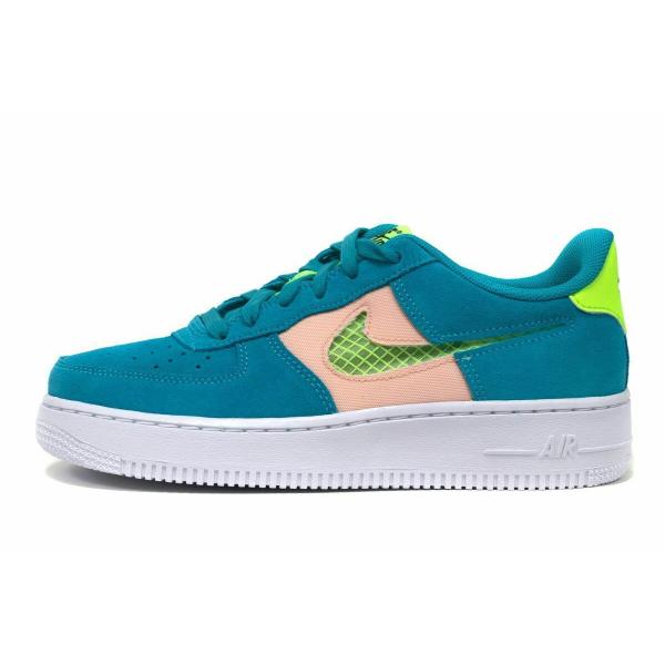 ナイキ NIKE エアフォース ワン Air Force 1 LV8 Low Oracle Aqua...