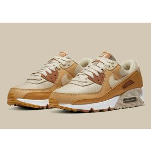 ナイキ NIKE エアマックス AIR MAX 90 Caramel Running Sneaker...