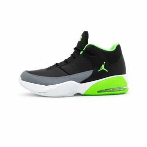 ナイキ NIKE ジョーダン マックス オーラ 3 Jordan Max Aura 3 Basketball Shoes Sneakers CZ4167-003 ミドルカット Black Green Grey White｜orange-orange