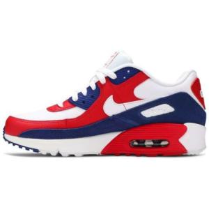 エア マックス NIKE AIR MAX 90 (GS) white/chile red-midnight navy