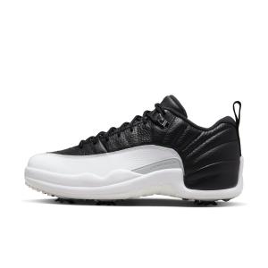 ナイキ NIKE エアジョーダン Air Jordan 12 XII 'Playoffs' Retro Golf Shoes Sneaker Casual DH4120-010 ローカット メンズ Black White
