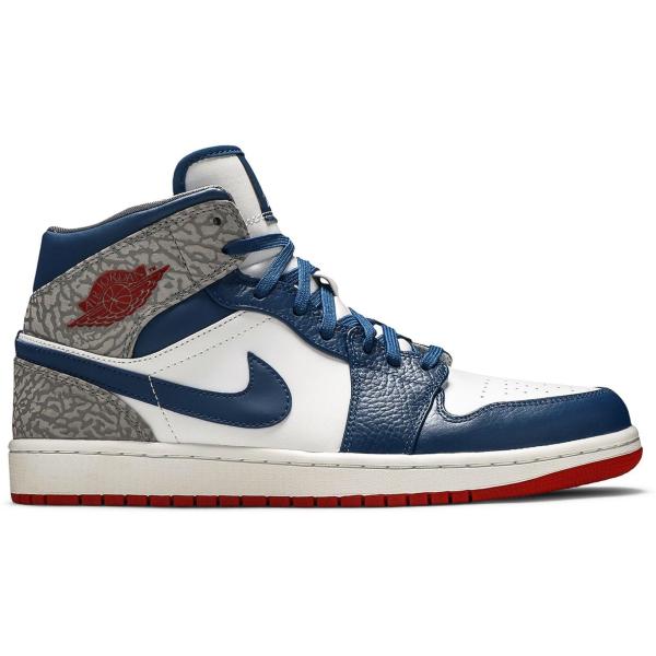 NIKE ナイキ 554724-107 エアジョーダン 1 Mid 'True Blue' メンズ