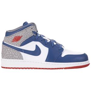 NIKE ナイキ 554725-107 エアジョーダン 1 Mid GS 'True Blue'