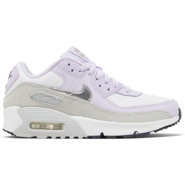 NIKE ナイキ CD6864-123 Nike エアマックス 90 レザー GS 'Violet ...