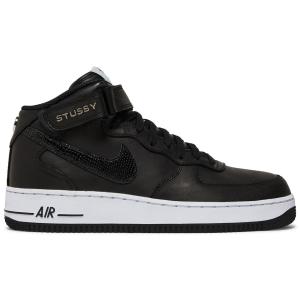 NIKE ナイキ DJ7840-001 Stussy x Nike エアフォース 1 Mid 'Black Snakeskin' メンズ