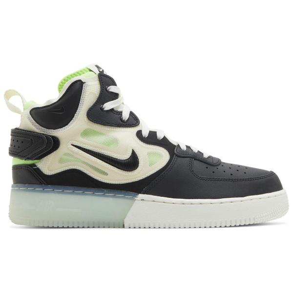 NIKE ナイキ DQ1872-100 Nike エアフォース 1 Mid リアクト 'Black ...