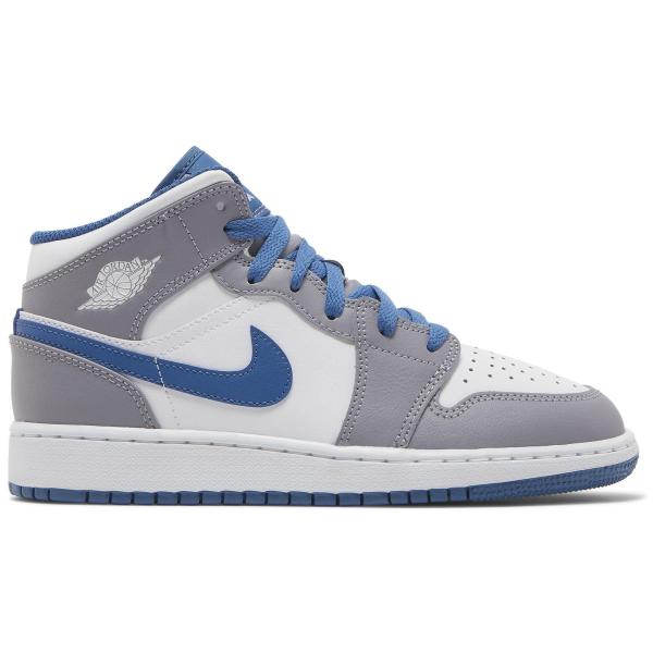 NIKE ナイキ DQ8423-014 エアジョーダン 1 Mid GS 'Cement True ...