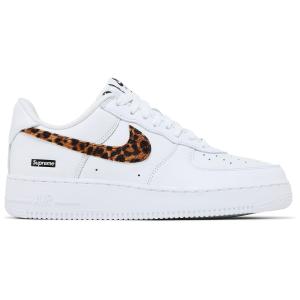 NIKE ナイキ IM3483-100 Supreme x GOODENOUGH x Nike エアフォース 1 Low 'White Cheetah Print' メンズ