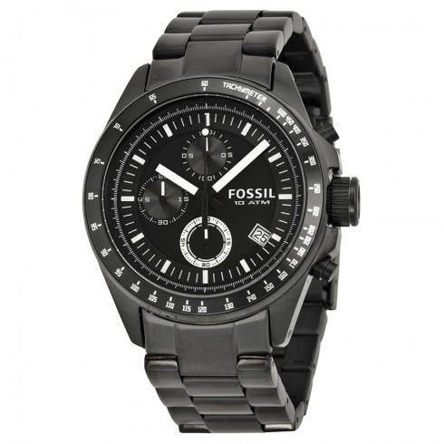 Chronograph Black Ion-plated Men's Watch
