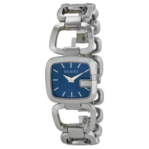 G- Class Blue Dial Stainless Steel Ladies Watch