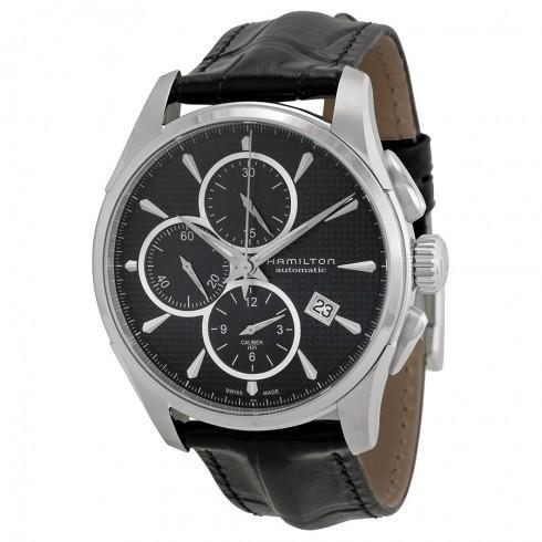 Jazzmaster Automatic Chronograph Black Dial Men's ...