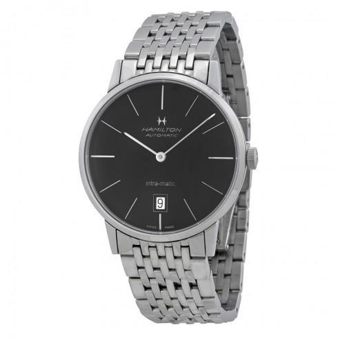Intra-Matic Automatic Black Dial Men's Watch