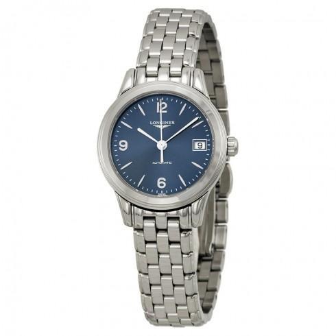 Flagship Automatic Blue Dial Stainless Steel Ladie...