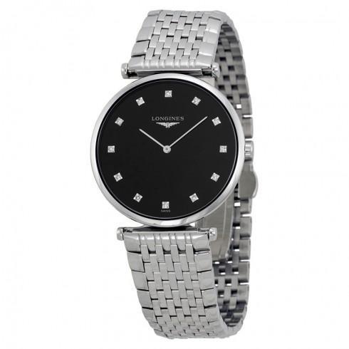 La Grande Classique Diamond Black Dial Men's Watch