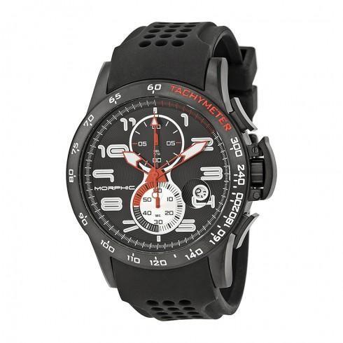 M4 Series Black Ion-plated Steel Black Silicone Me...