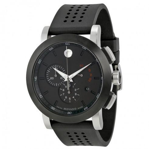 Museum Black PVD Steel Chronograph Men's Watch