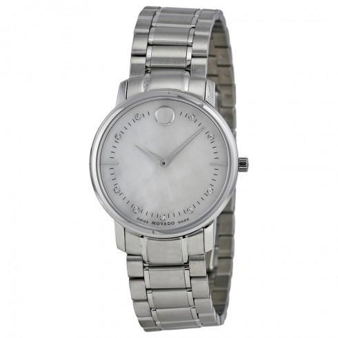 TC Diamond Mother of Pearl Dial Stainless Steel La...