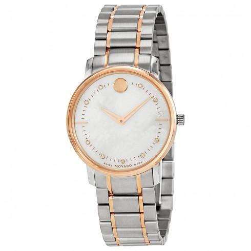 TC Mother of Pearl Two Tone Stainless Steel Ladies...