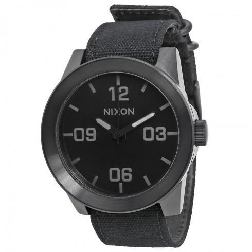 Corporal Black Ion-plated Men's Watch