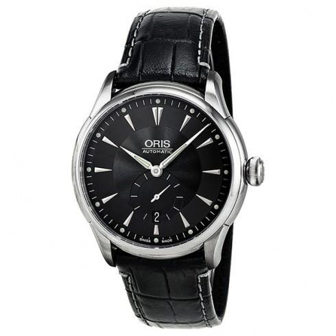 Artelier Small Second Automatic Black Dial Men's W...