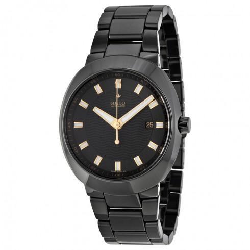 Rado D-Star Black Dial Automatic Ceramic Men's Wat...