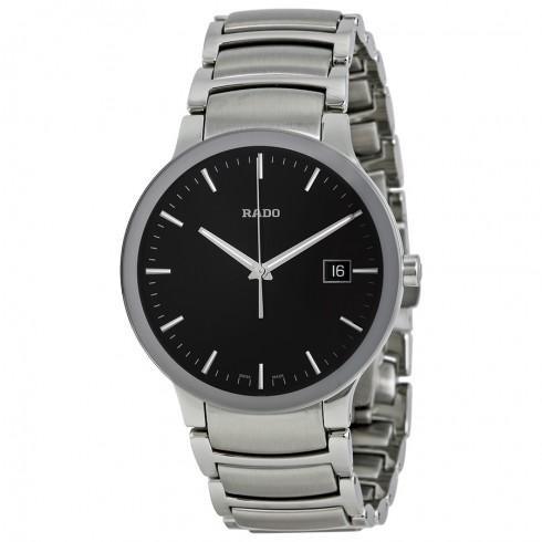 Centrix Black Dial Stainless Steel Men's Watch