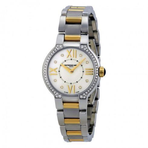 Noemia Two-tone Diamond Dial Ladies Watch