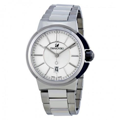Piazza Grande Silver Dial Stainless Steel Men's Wa...