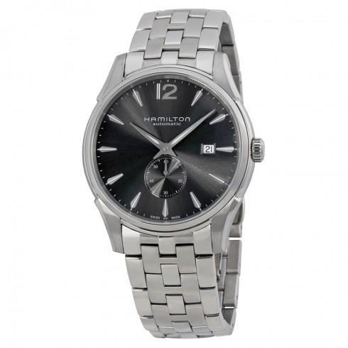 Jazzmaster Swiss Black Dial Stainless Steel Men's ...